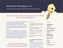 Tablet Screenshot of main-street-mortgage.com
